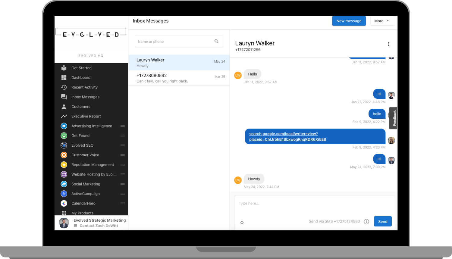 Chat & Text Software for  Law Firms